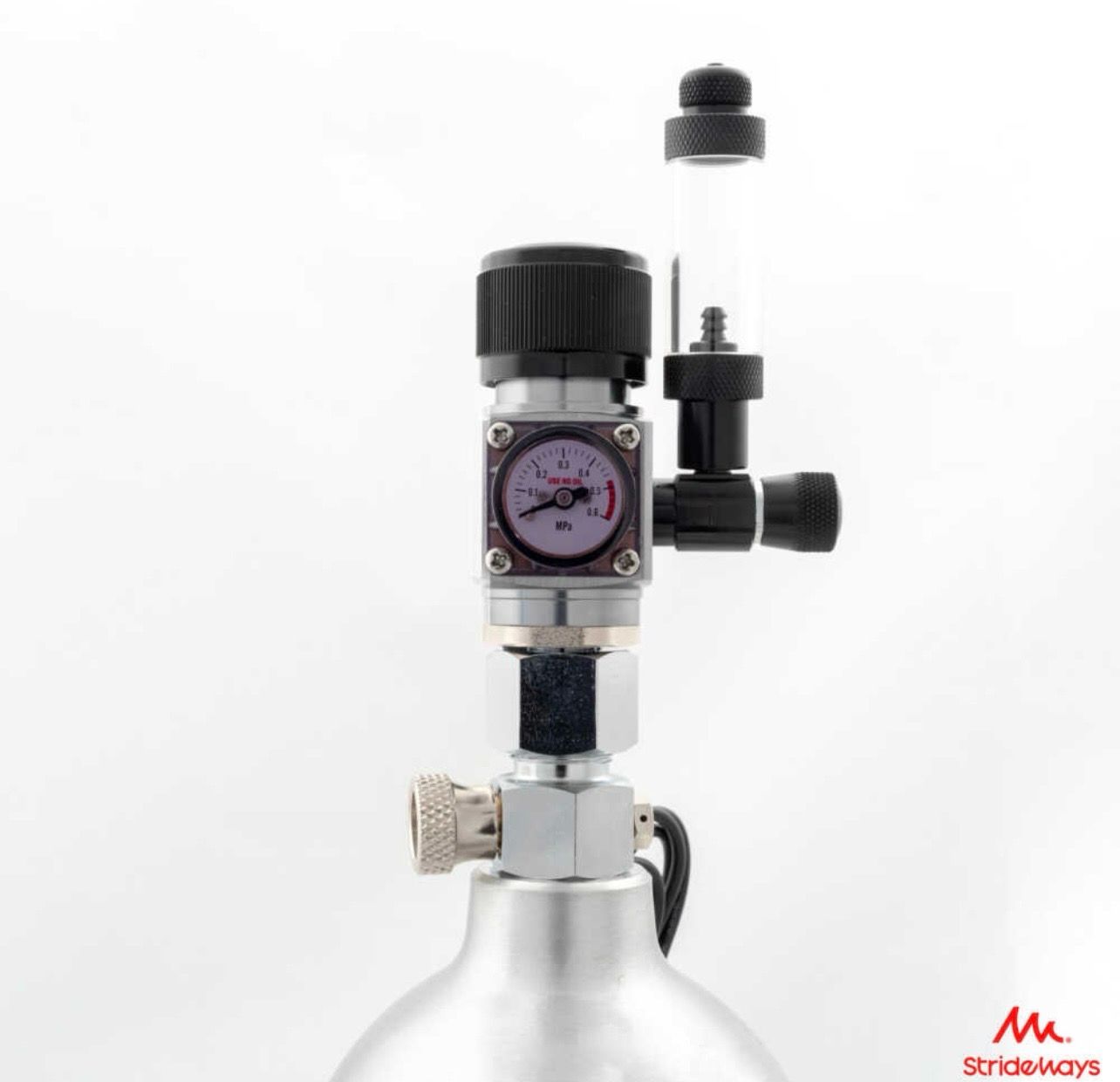 Regulador de CO2 Strideways – Sin solenoide