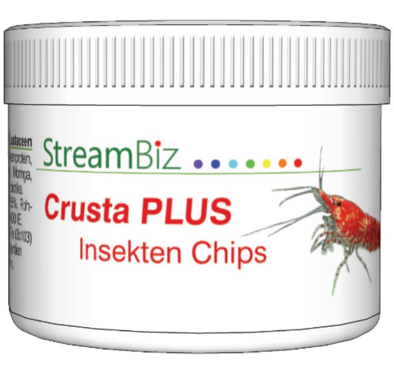 StreamBiz Crusta Plus Chips de Insectos 40 g