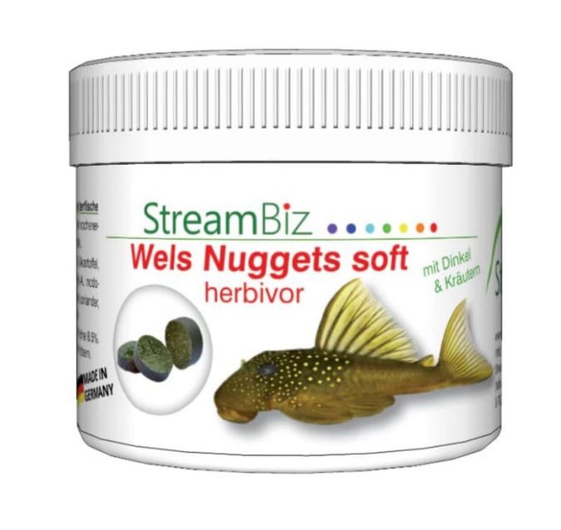 StreamBiz Catfish Nuggets Soft Herbivore (90g)