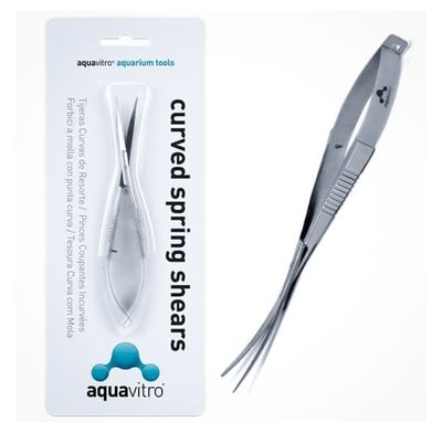 Tijeras Curvas de Resorte, 15 cm