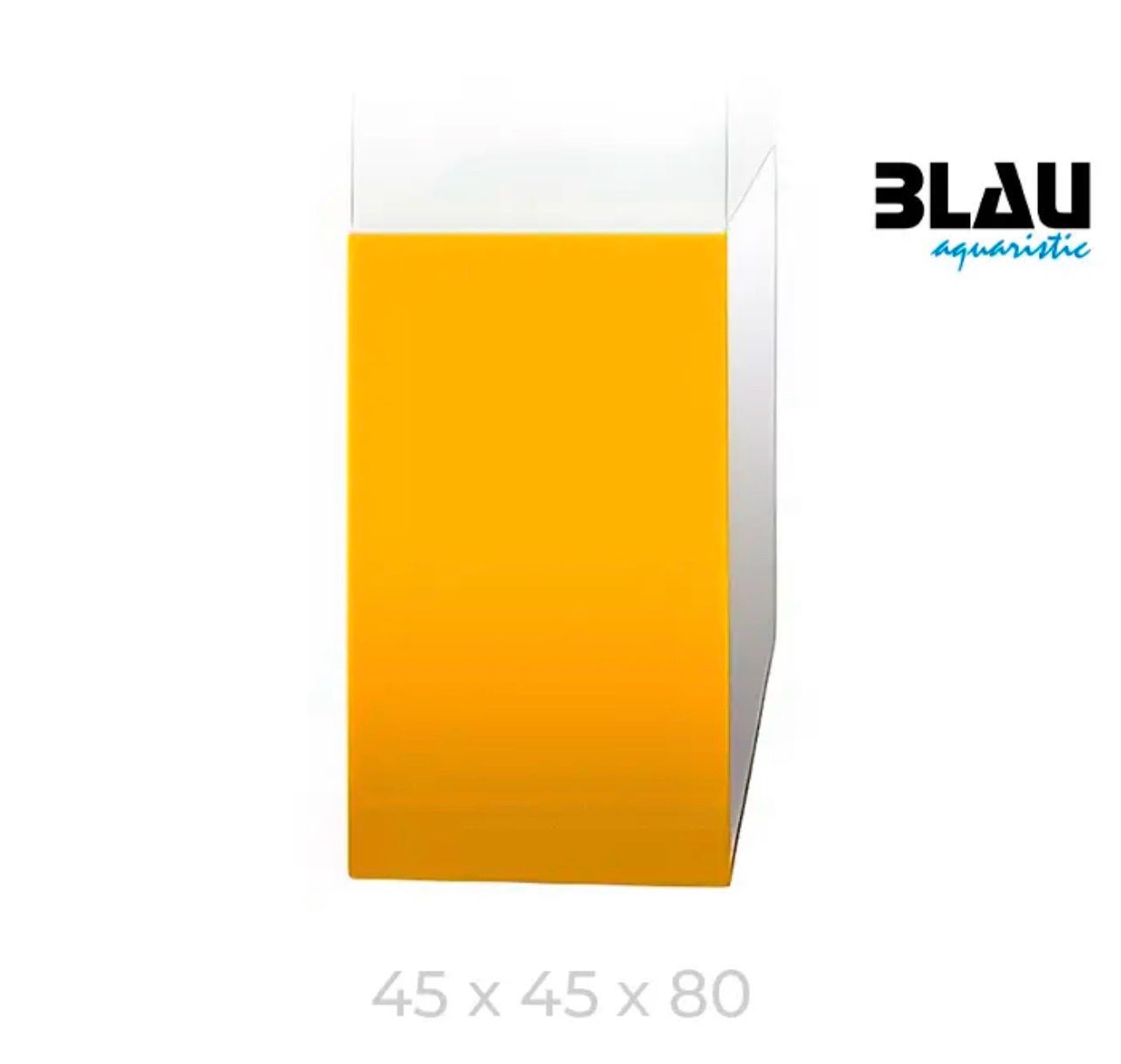 Mesa Blau Blanco Naranja 45x45x80