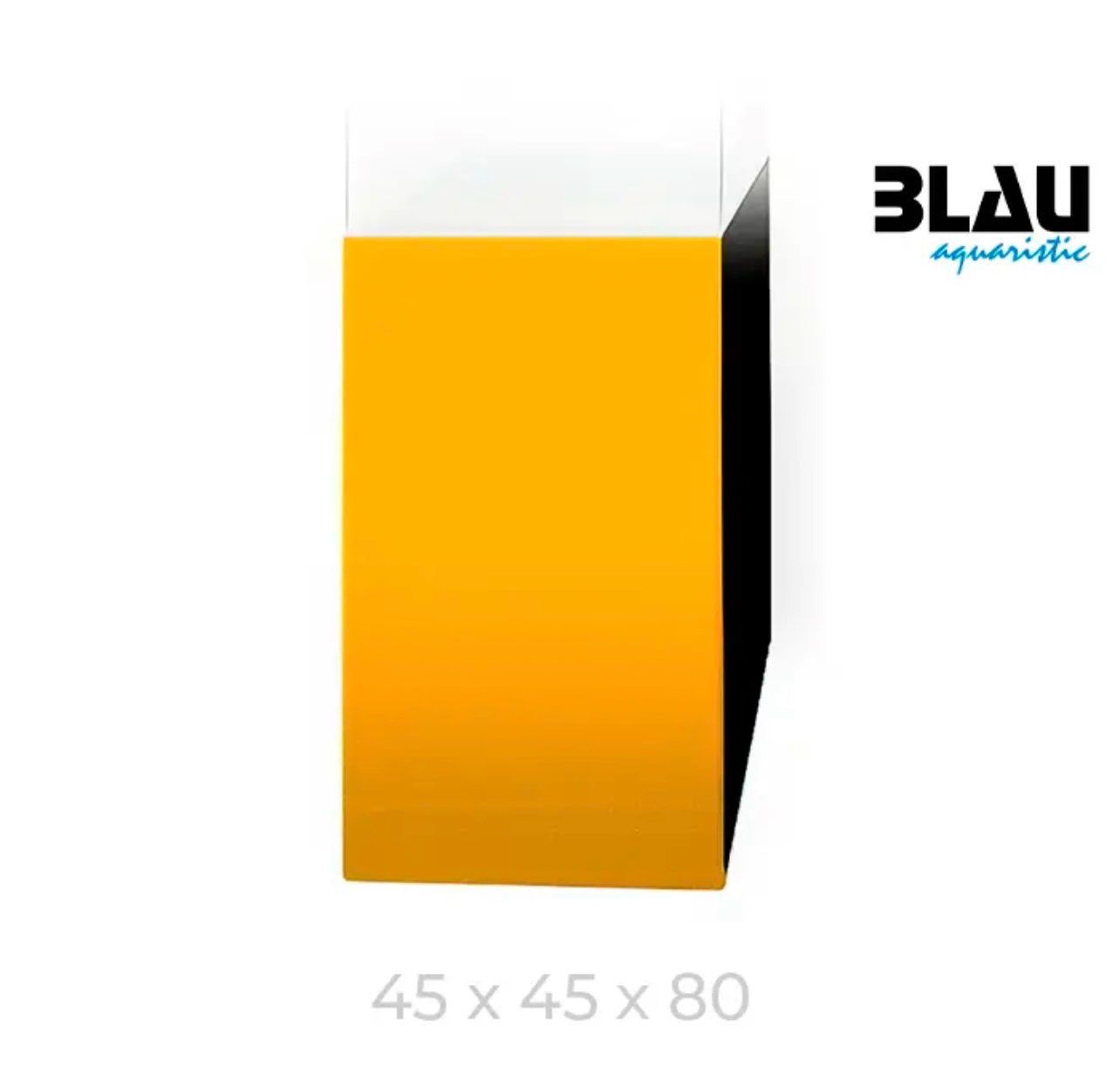 Mesa Blau Negro Naranja 45x45x80