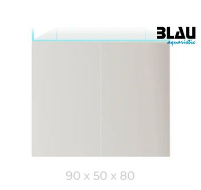 Mesa Blau Gran Cubic Stand 92x50x80 Blanco