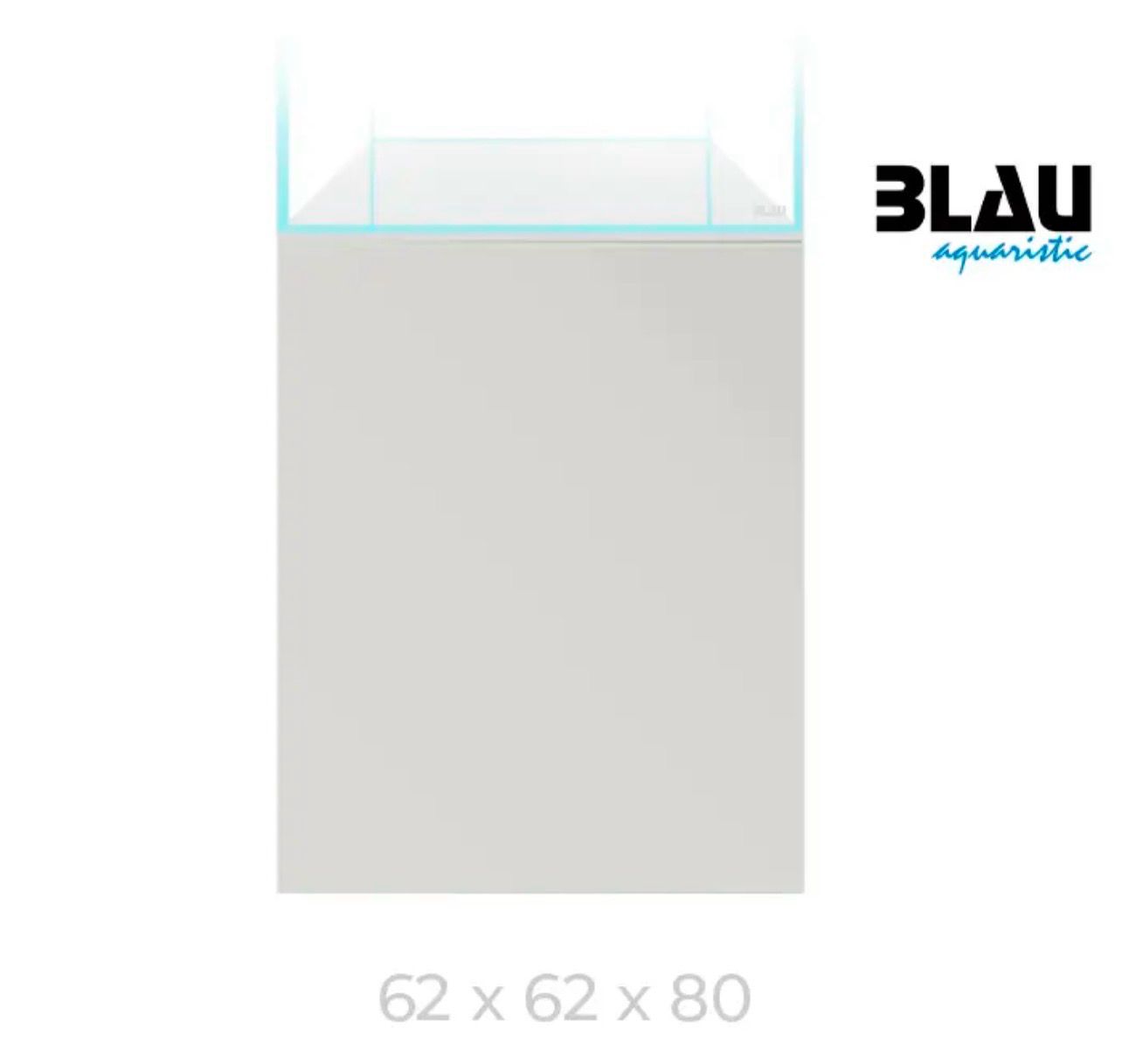Mesa Blau Gran Cubic Stand 62x62x80 Blanco