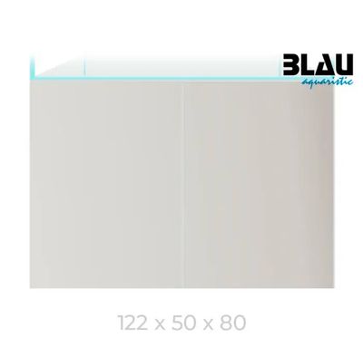 Mesa Blau Gran Cubic Stand 152x60x80 Blanco