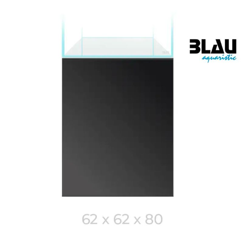 Mesa Blau Gran Cubic Stand 62x62x80 Negro