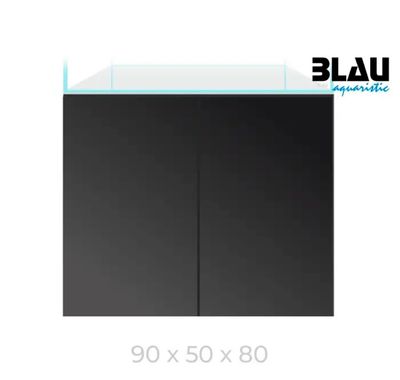 Mesa Blau Gran Cubic Stand 92x50x80 Negro