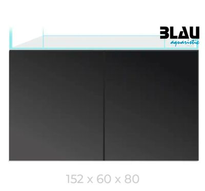 Mesa Blau Gran Cubic Stand 152x60x80 Negro