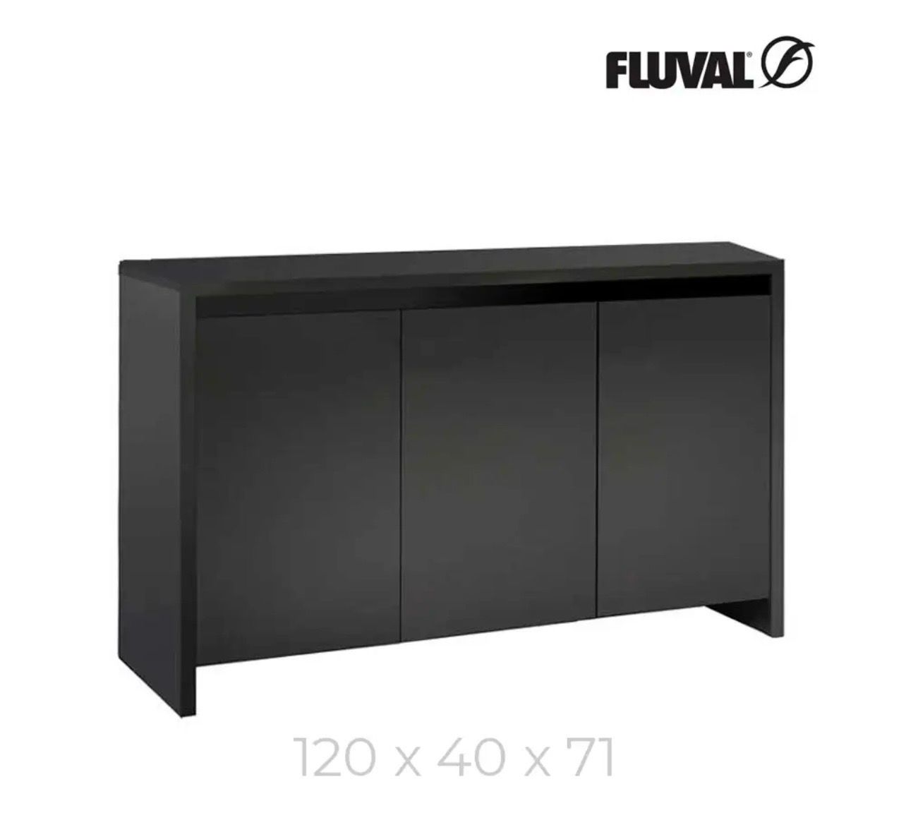 Mesa Fluval Roma 240 Negra 120x40x71