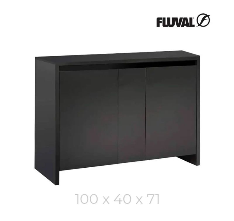 Mesa Fluval Roma 200 Negra 100x40x71