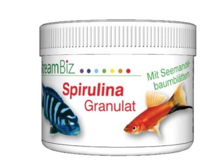 StreamBiz Spirulina Granules Insect & Indian Almond 80g