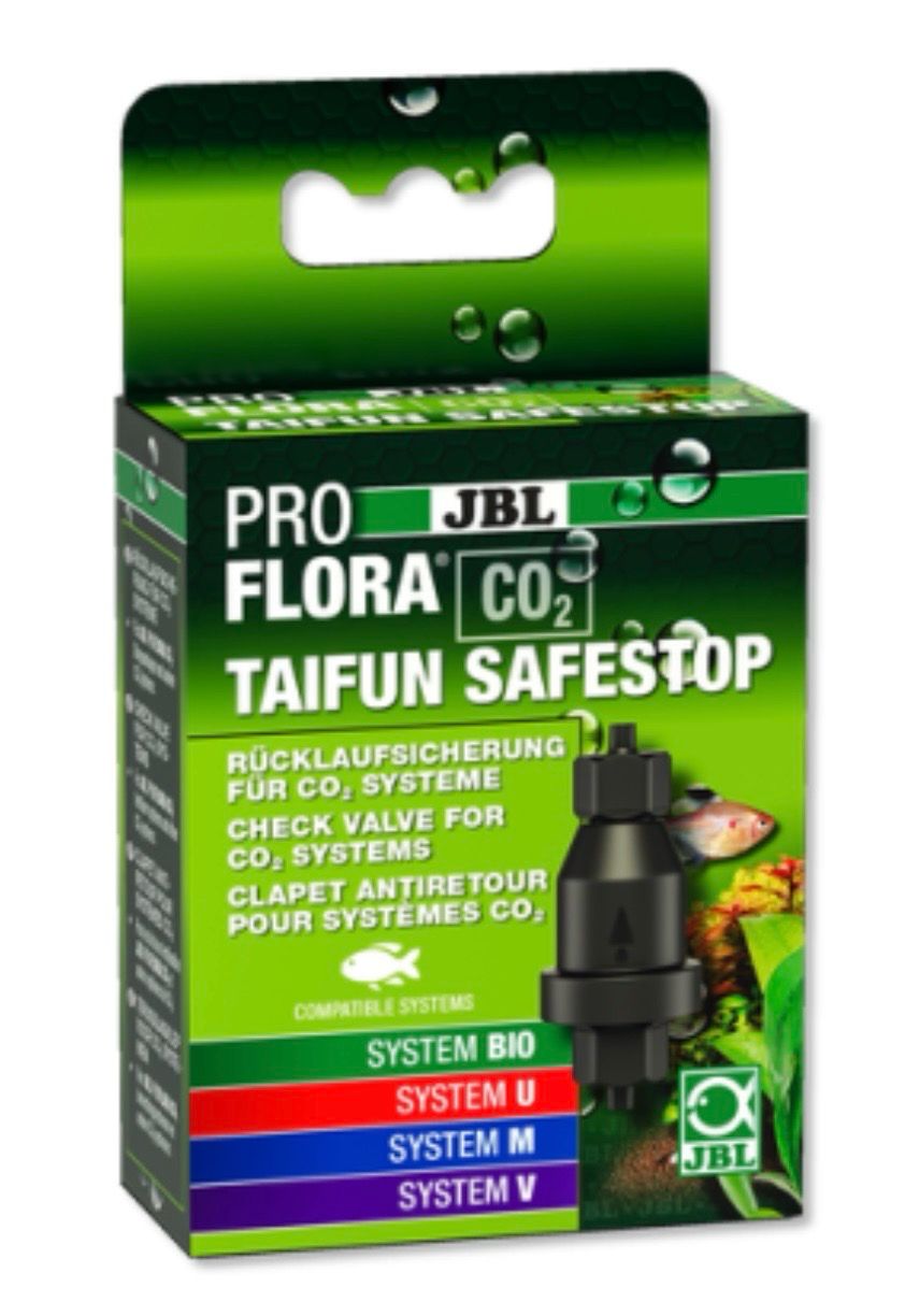 JBL PROFLORA CO2 TAIFUN SAFESTOP válvula antirretorno