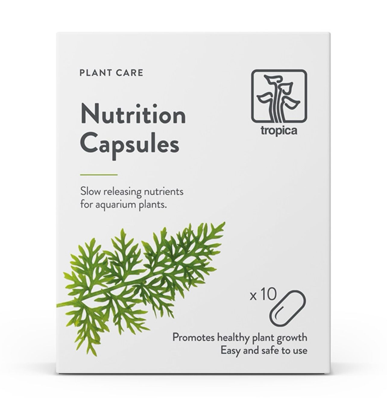 Cápsulas Tropica Nutrition 10 uds