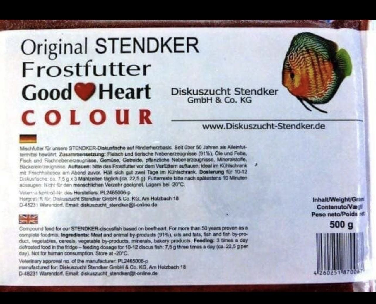 Stendker Good Heart Color 500gr lote 10unid