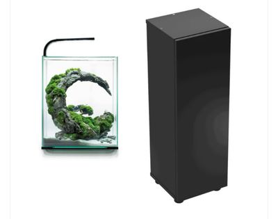 Kit acuario y mesa NEGRO | Shrimp Set D&N 30