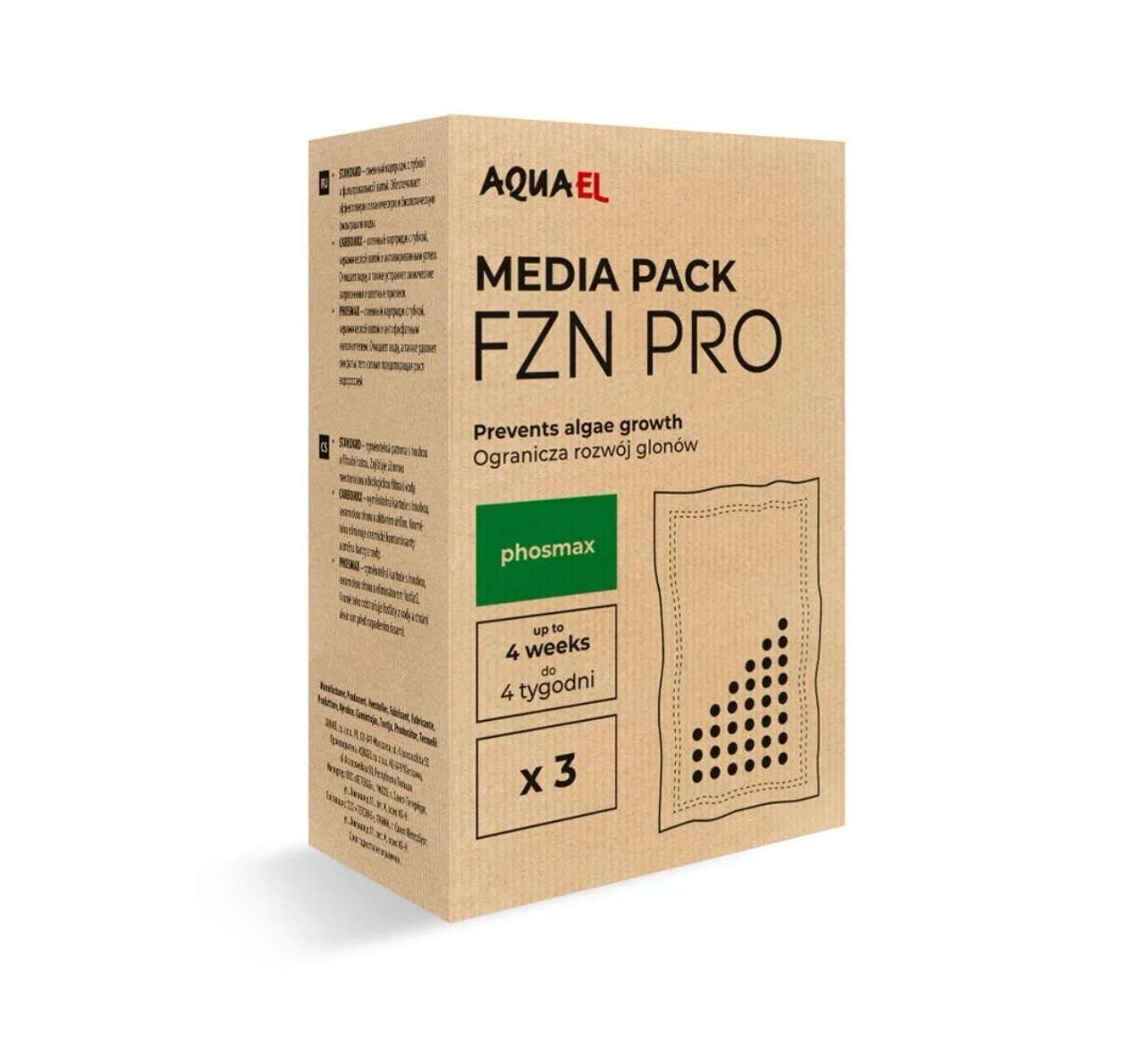 AquaEL FZN PRO 700 PHOSMAX 3 PIEZAS