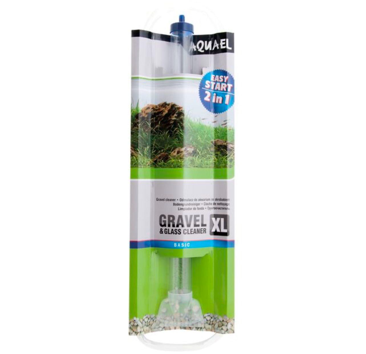 Limpiador de grava y vidrio AquaEL XL
