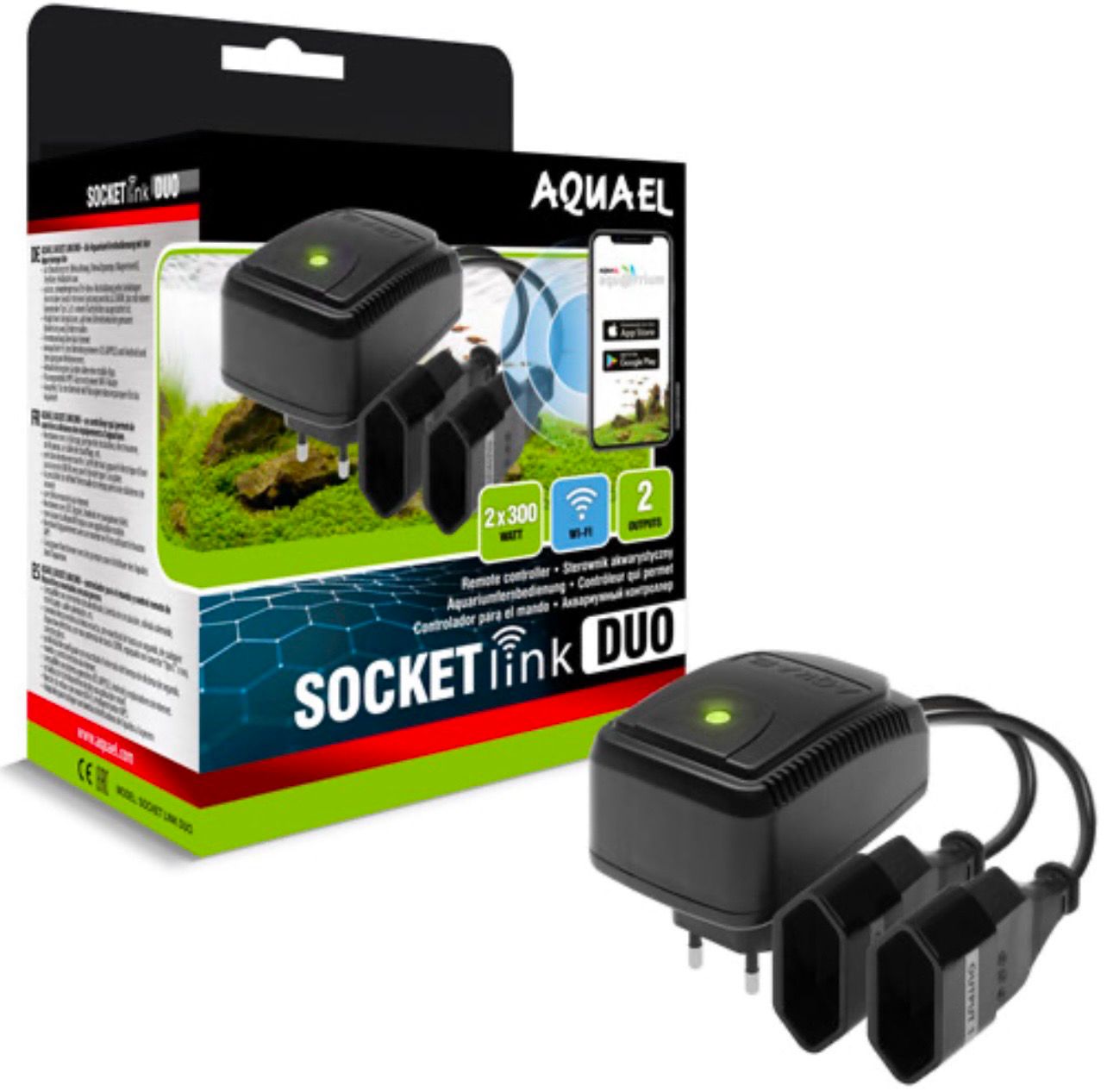 Enlace de enchufe AquaEL Duo