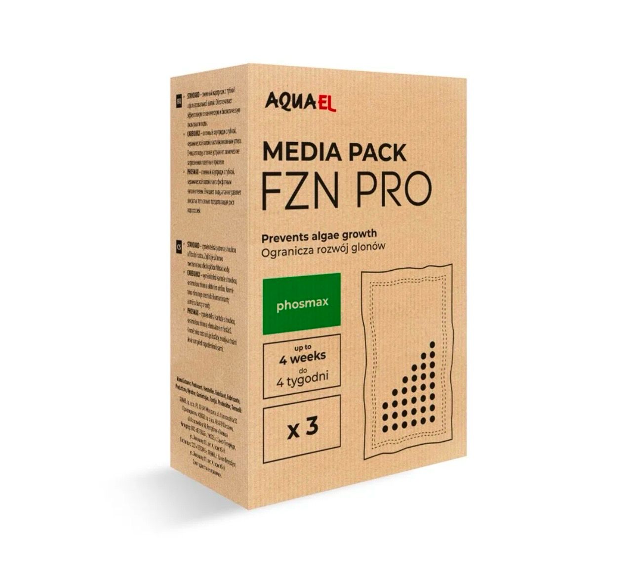 AquaEL FZN PRO 400 PHOSMAX 3 PIEZAS