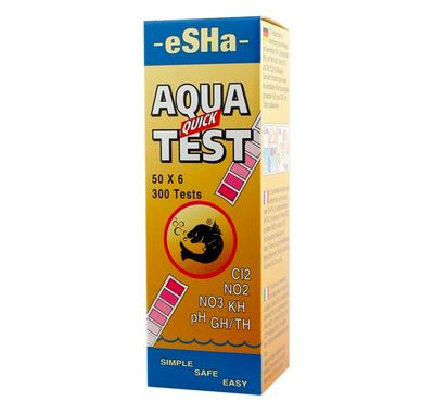 Tiras de Prueba rápida eSHa Aqua 6 en 1