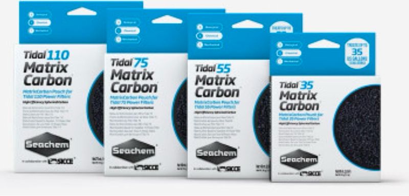 Tidal 35 carga 90ml bolsa Matrix Carbon seachem