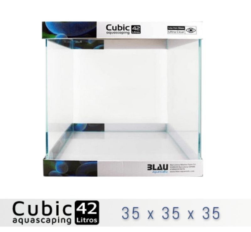 Blau Cubic Aquascaping 42 litros