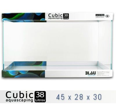 Blau Cubic Aquascaping 38 litros