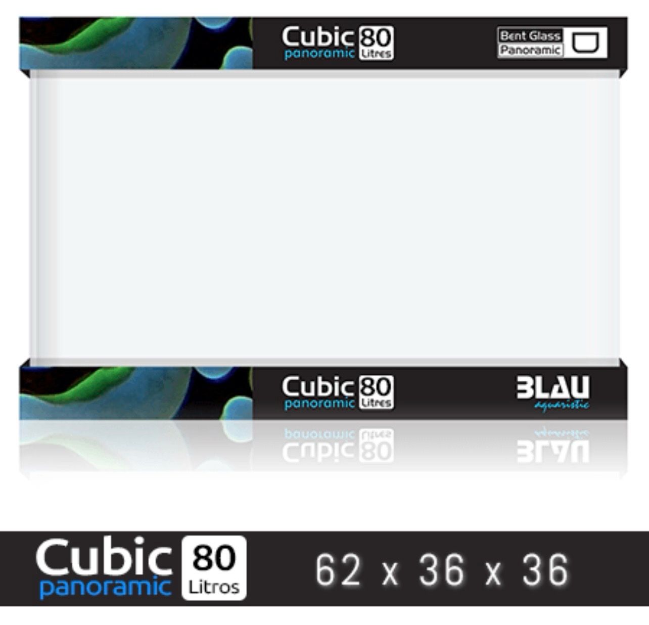 Blau Cubic Panoramic 80 litros