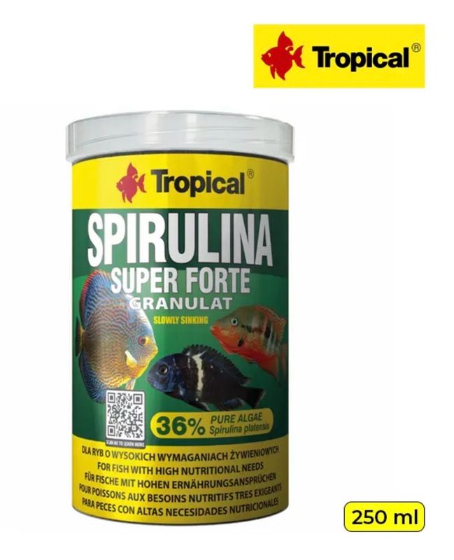 Tropical Spirulina Super Forte Granulat 250 ml