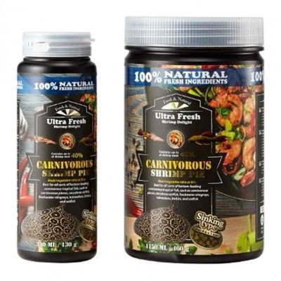 TABLETA PREMIUM CARNIVOROUS SHRIMP PIE 1500ml/385gr