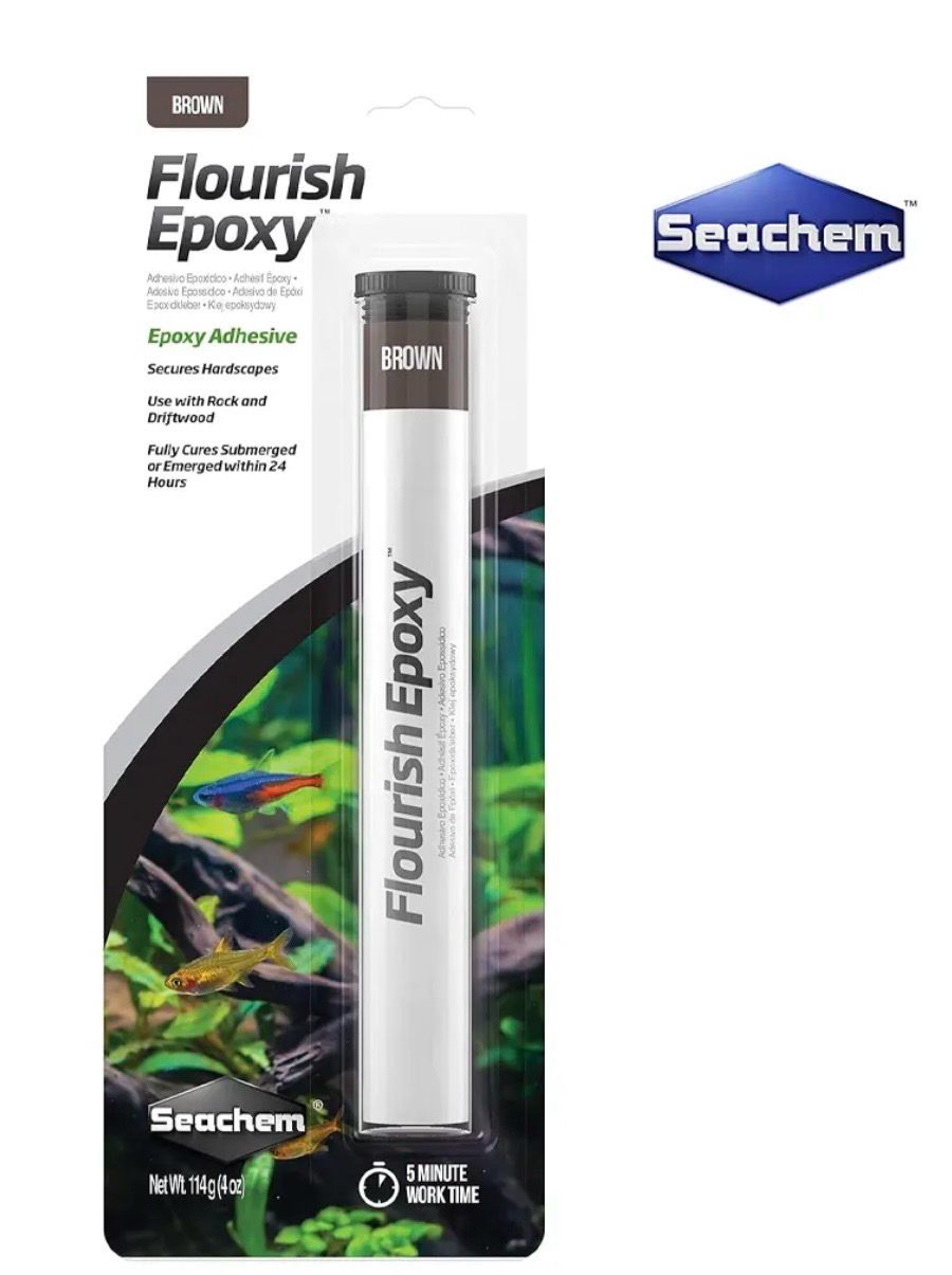 Seachem Flourish Epoxy Marrón 114 gramos