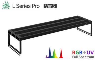 Pantalla 65W Acuarios 60-80cms App Week Aqua L600pro-K Versión 3 negra