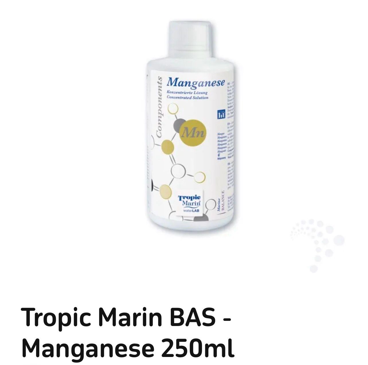 Tropic Marin BAS - Manganese 250ml