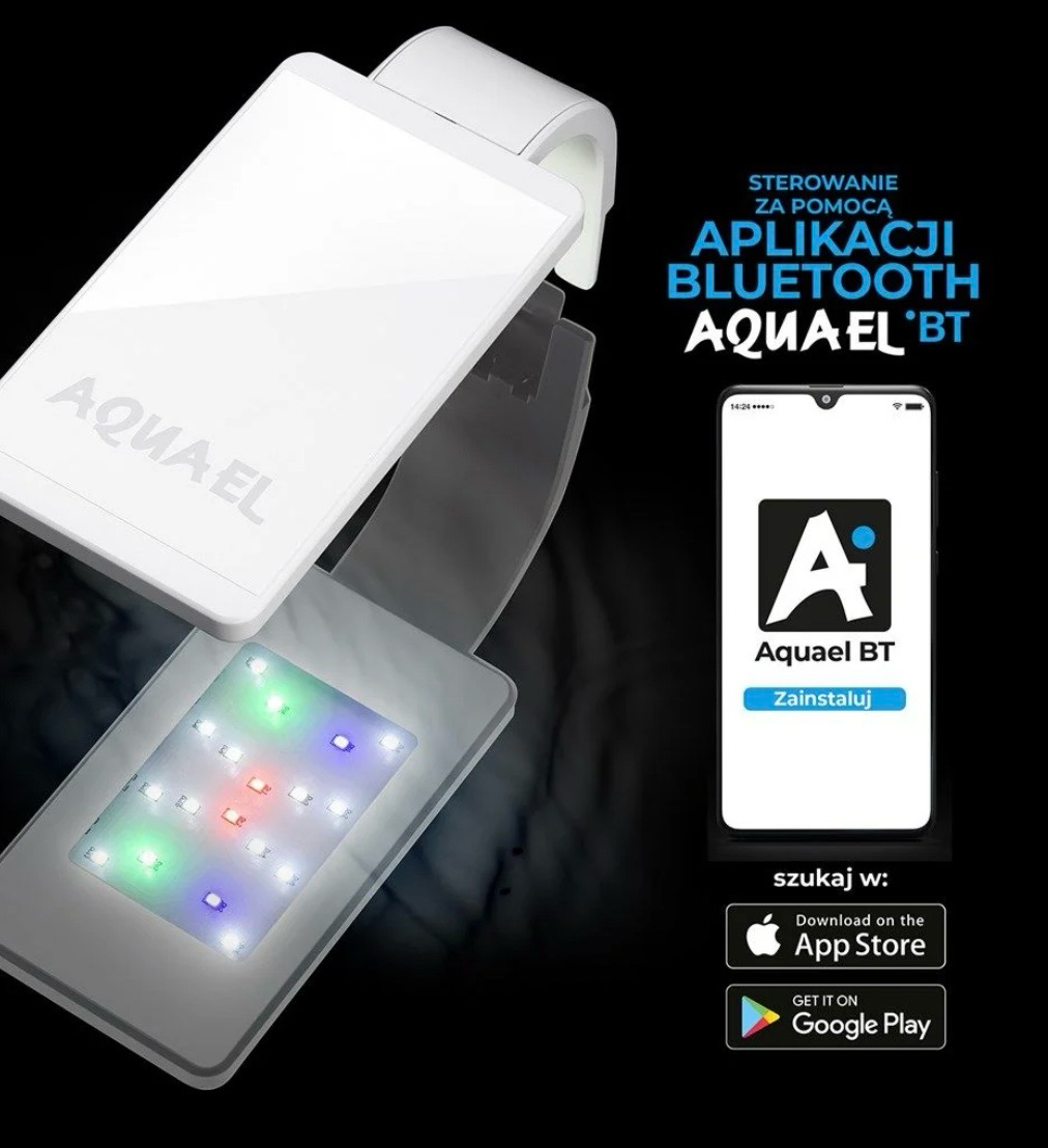 Aquael Leddy Smart Sunny Day & Night controlador Bluetooth - BLANCA
