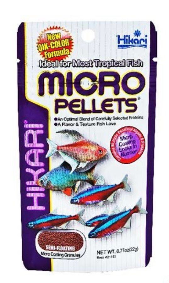 Hikari Micro Pellets 22g – Alimento Premium para Peces Tropicales