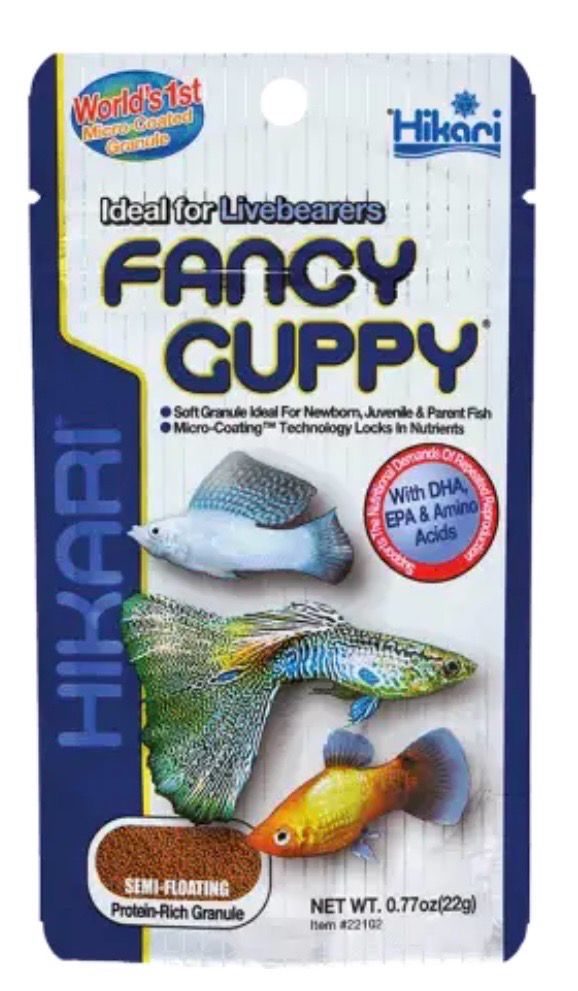Hikari Fancy Guppy 22g – Alimento Premium para Guppys y Peces Tropicales