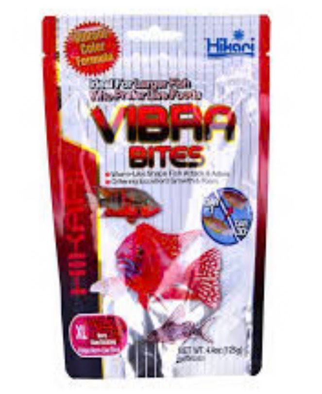 ? Hikari Vibra Bites XL 125 g – Alimento Premium para Peces Tropicales