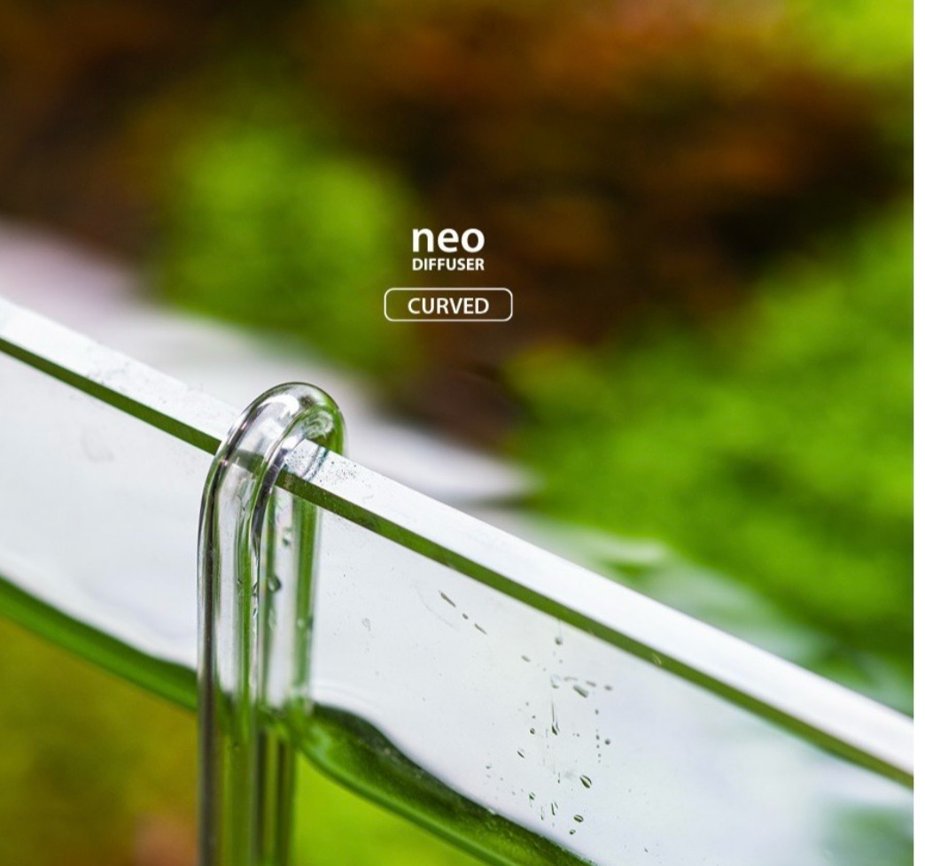 ? Aquario Neo Diffuser CO₂ Curved Special S – Difusor curvado de alta precisión