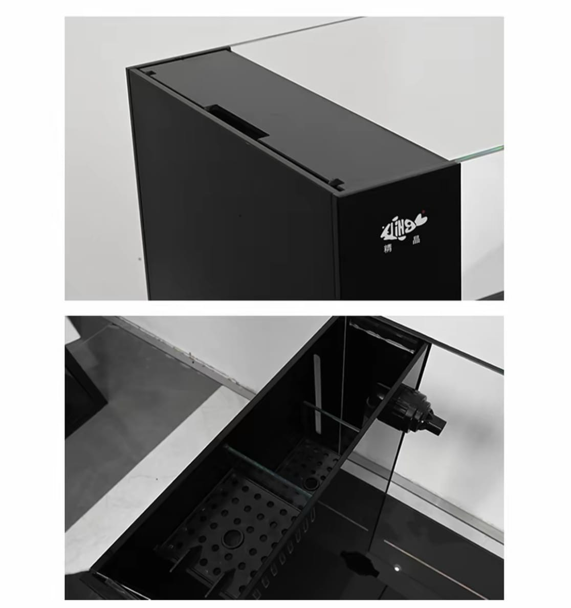 ? Acuario Tipo isla 80× 40× 40 cm con Sump Integrado