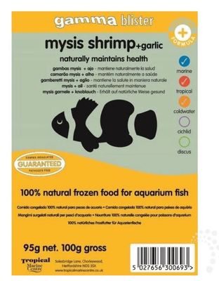 ❄️ Gamma Mysis + Ajo 100 g  congelado
