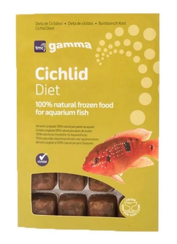 ❄️ Gamma Dieta Cíclidos 100 g – Alimento congelado