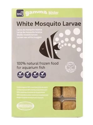 ❄️ Gamma Larva Blanca de Mosquito 100 g – Alimento congelado ❄️ Gamma Larva Blanca de Mosquito 100 g – Alimento congelado