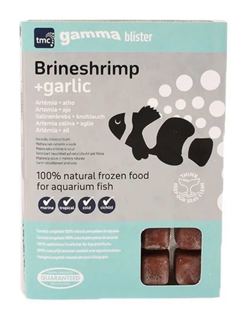 ❄️ Gamma Artemia con Ajo 100 g – Artemia enriquecida con ajo