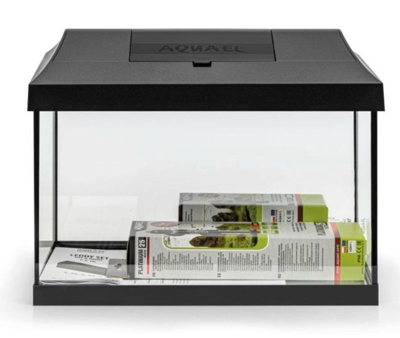 ? Set Acuario Leddy 60 Negro Day & Night