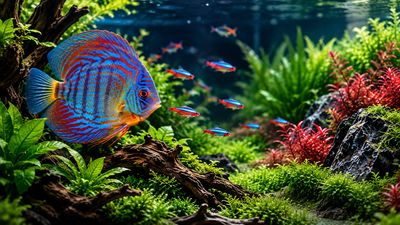 Peces, invertebrados y anfibios