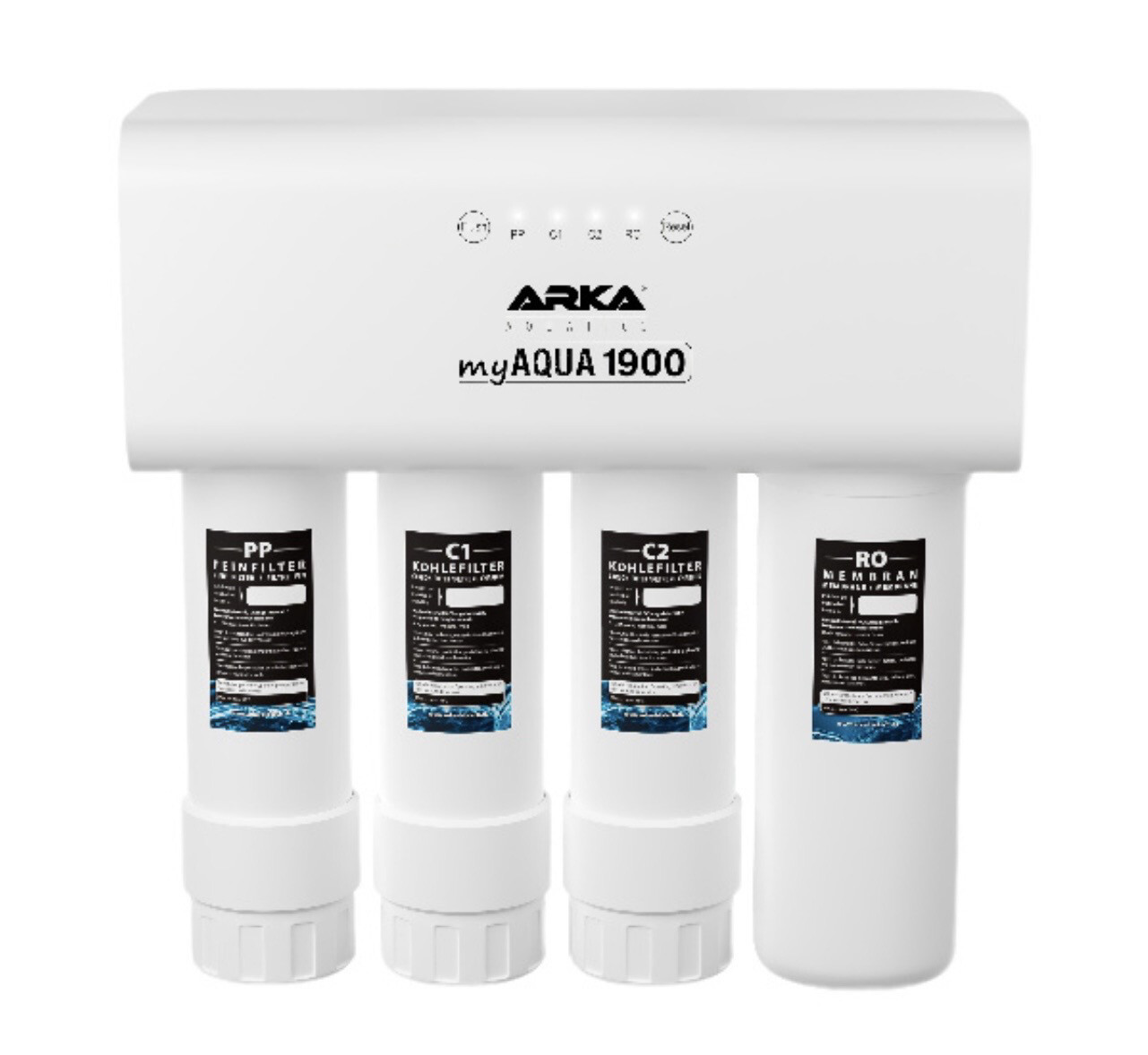 ? ARKA myAqua 1900 — Sistema de Ósmosis Inversa Profesional ? ARKA myAqua 1900 — Sistema de Ósmosis Inversa Profesional
