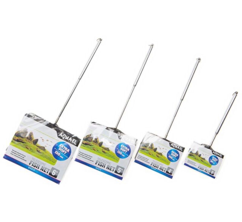 ? Red Telescópica para Peces Aquael 3″ – 7,5×6 cm