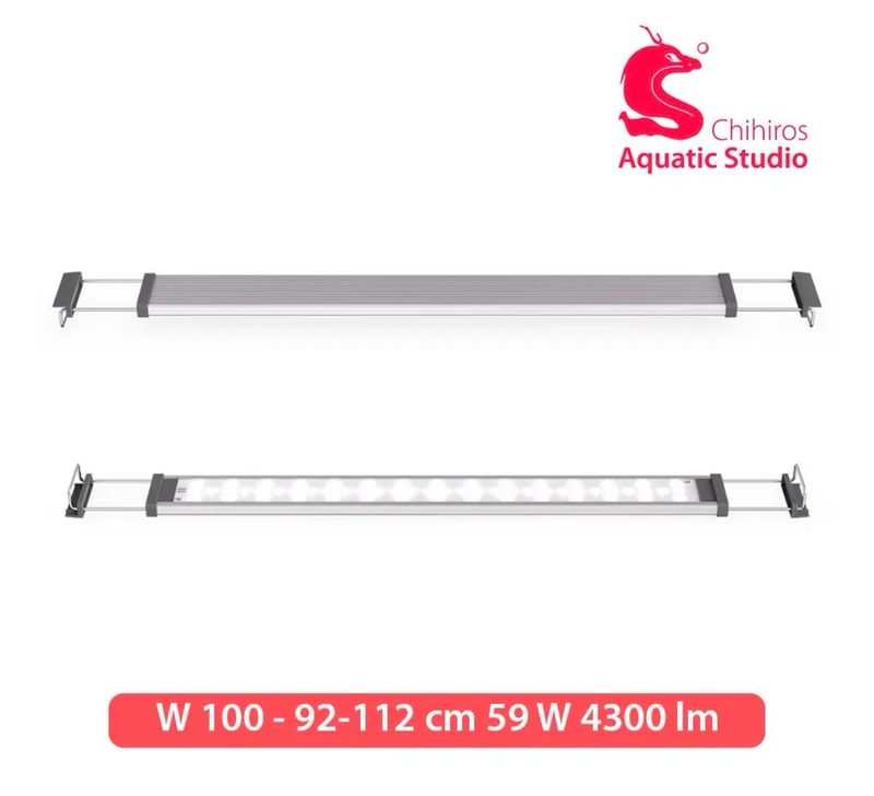 ? Chihiros W 100 – Pantalla LED para acuario 92–112 cm