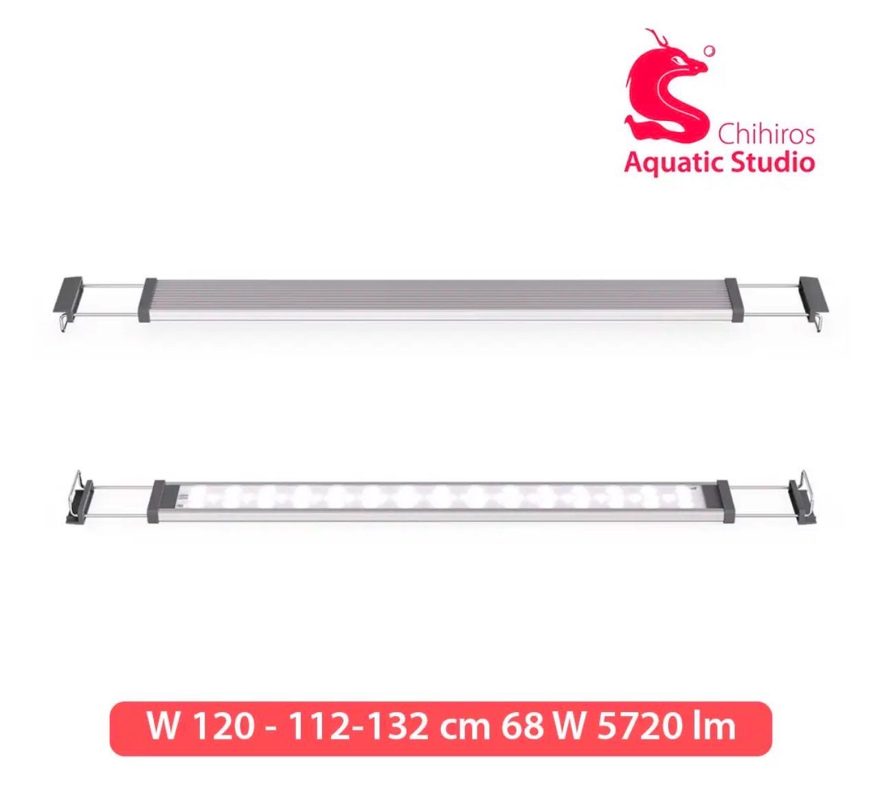 ? Chihiros W 120 – Pantalla LED para acuario 112–132 cm