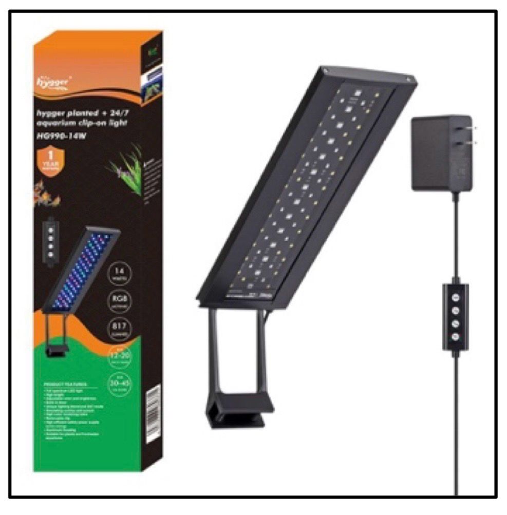 ? Pantalla LED WRGB+ HYGGER HG990 SEA – Iluminación avanzada para acuarios